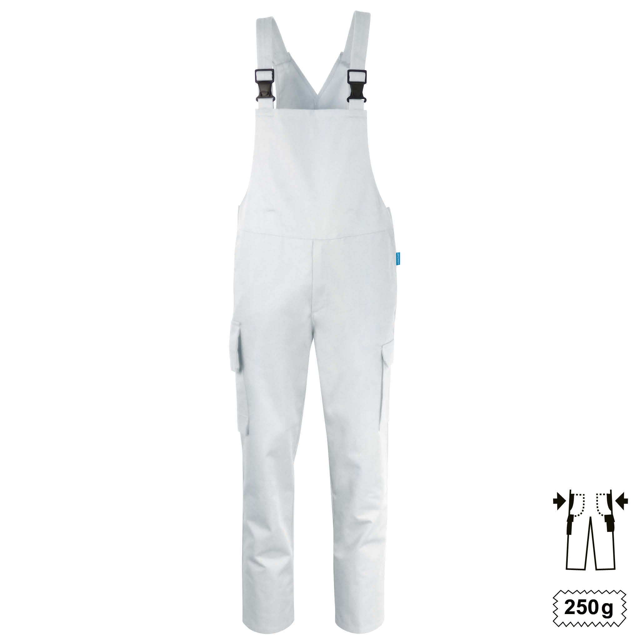 Unisex dungarees HACCP 001