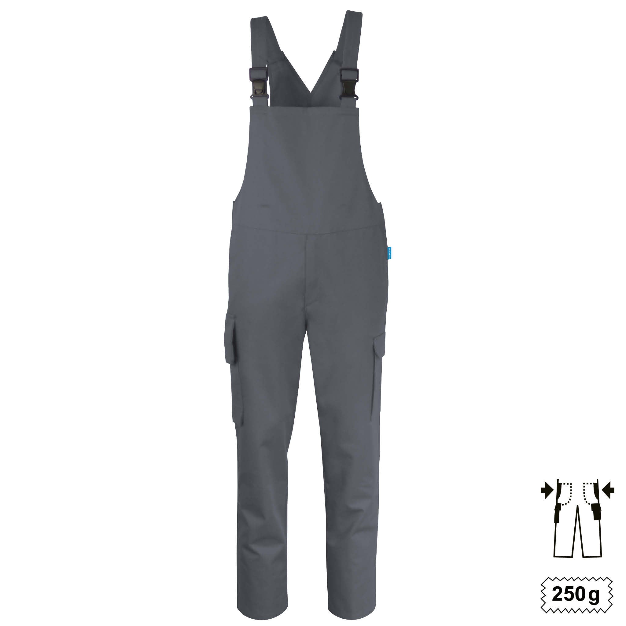 Unisex dungarees HACCP 698