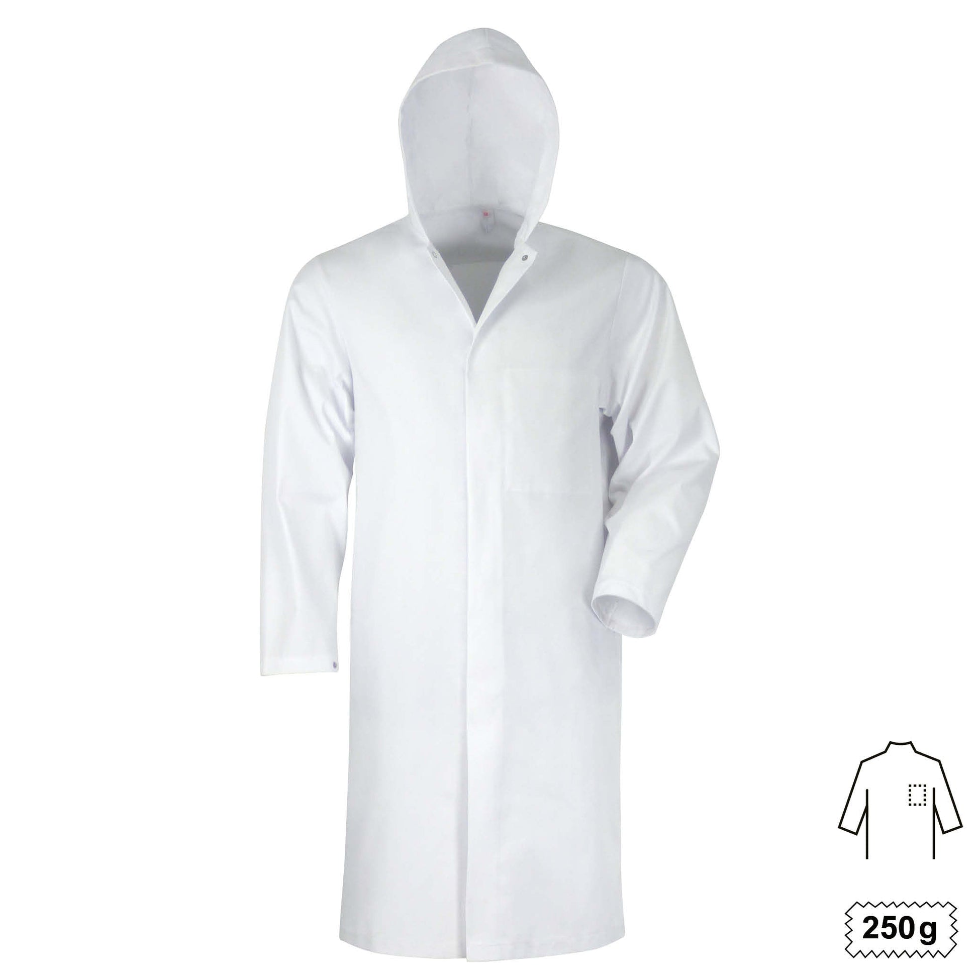 Coat with hood HACCP 001
